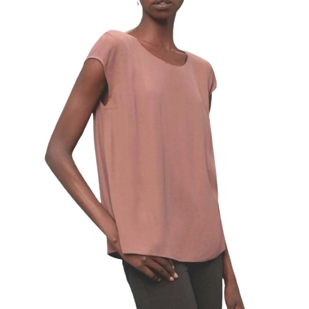 ARITZIA WILFRED Pink Juliger Blouse Size L